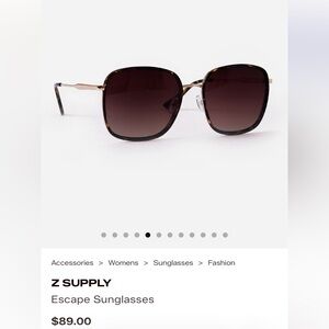 Z Supply Escape Polarized Sunglasses